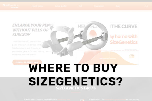Where to Buy SizeGenetics